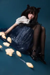 FU Doll シリコンヘッド 妹系 黒猫ラブドール コスプレ 環奈 148cm Dカップ #J008