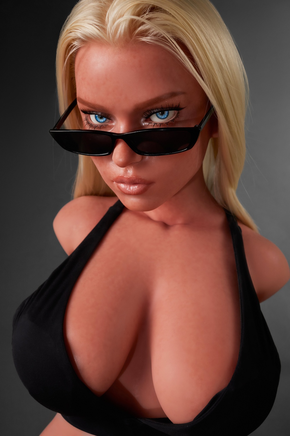 Climax Doll 80cm DDcup シリコン ULW 883 #Fiora 半身ラブドール
