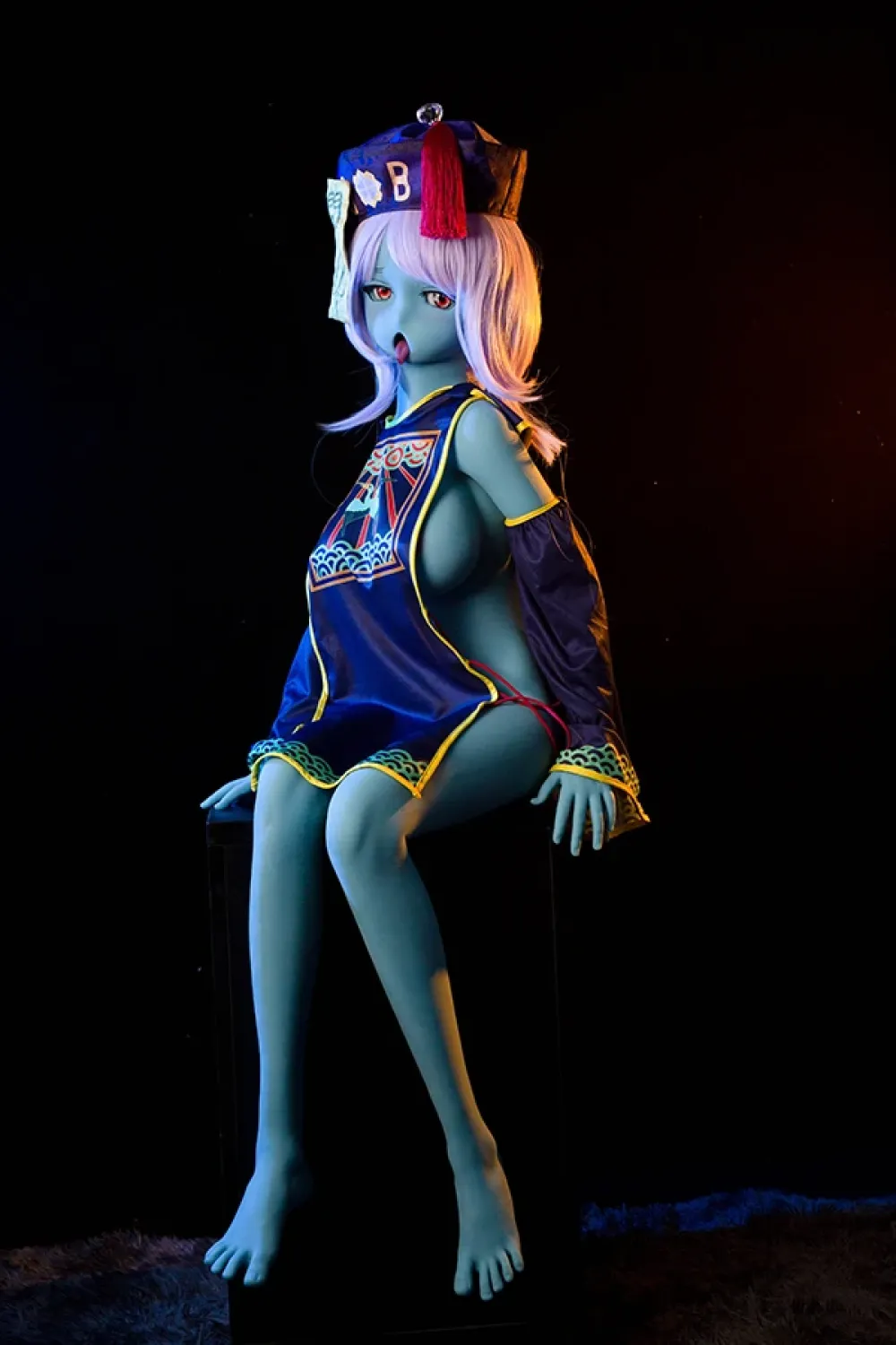 【レビュー&写真付き】Inherit Doll 青い肌 アニメラブドール 変態 ゾンビ Zombie 145cm