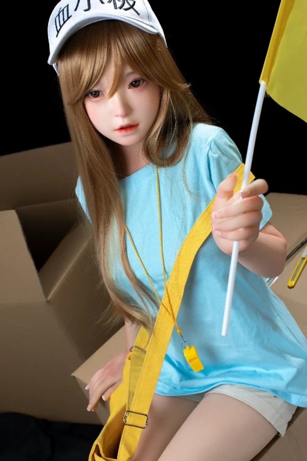 FU Doll シリコンヘッド コスプレ系 萌えラブドール 良乳 環奈 140cm B カップ #J008