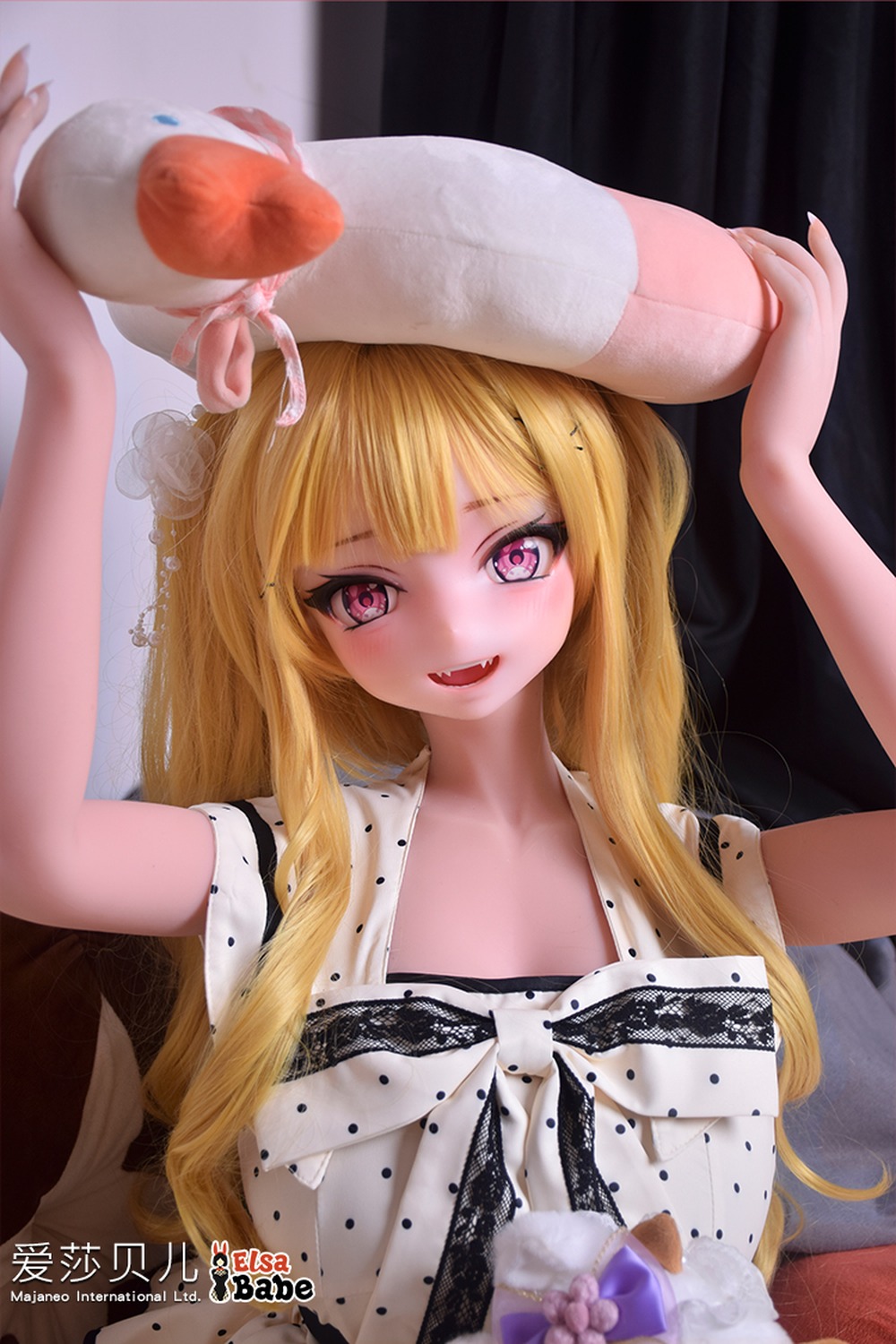ElsaBabe Doll 148cm Lcup シリコン RAD030-Chikano Mari 胸元セクシー