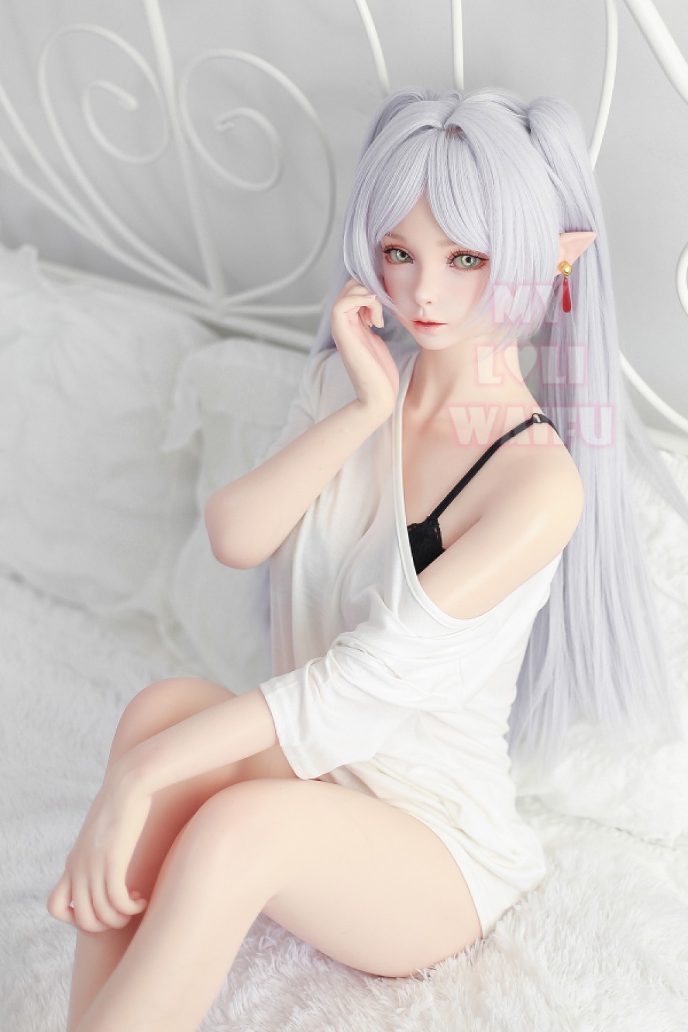 MLW DOLL シリコン製 エルフラブドール 萌え cosplay ROS機能付き ヒカリ 150cm B カップ #118B