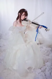 FU Doll シリコンヘッド コスプレ系 ウェディングドレスラブドール 巨乳 覃悠悠 148cm Dカップ #J012