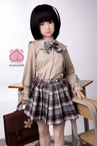 MM#063 天真爛漫 元気な子 小さな胸 天然系 ラブドール 雪奈 138cm-Small Breast Momo doll