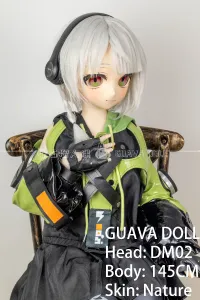 Guava Doll アニメラブドール コスプレ PVCビニールヘッド DM02 手描きメイク 145cm 野々花