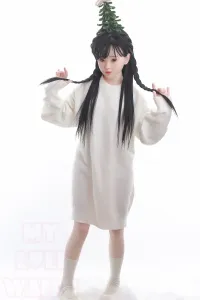 MLW DOLL シリコン製 クリスマス系 可憐ラブドール 清楚 もも 127cm A カップ #88