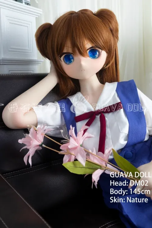 Guava Doll アニメラブドール PVCビニールヘッド DM02 手描きメイク 145cm 千遥 ツンデレ