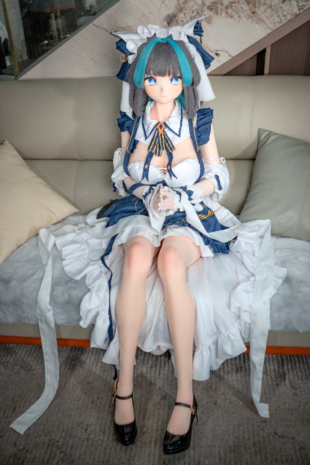 Croissant Doll 羊角社 PVCヘッド わがままキュート アニメスタイル 手描きメイク B03 165cm 柴郡