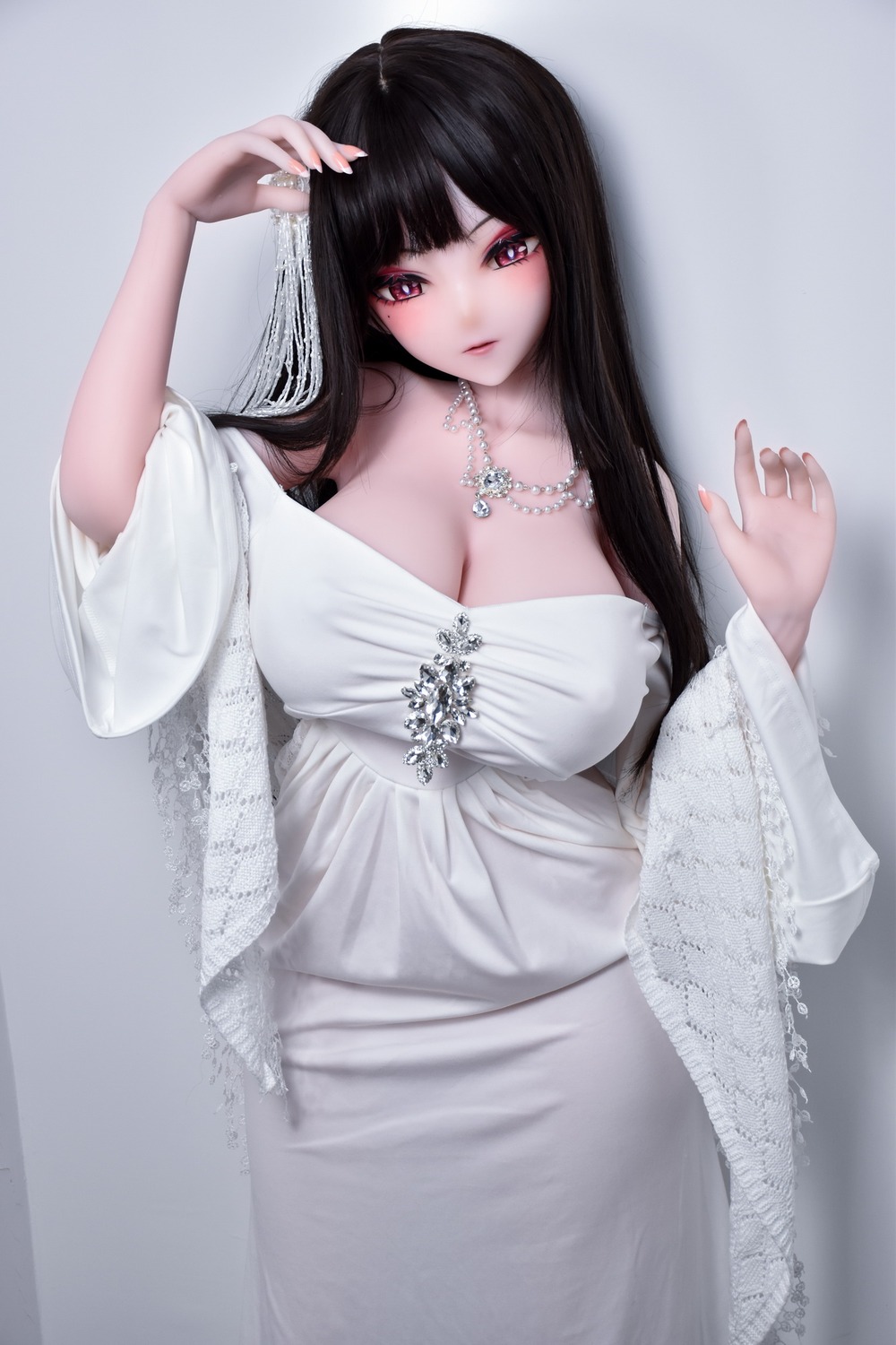 ElsaBabe Doll 163cm Lcup シリコン AHRC032-Ogata Maika セクシーライン