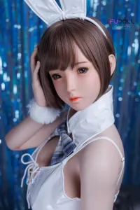 FU Doll シリコン製 コスプレ系 白いバニーラブドール 萌え 美雪 153cm Iカップ #J014