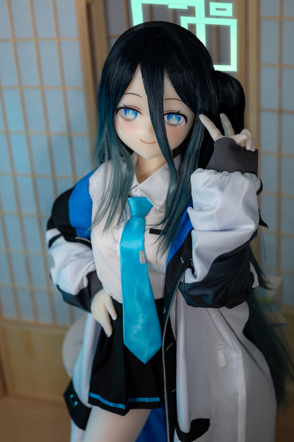 Aotume Doll 145cm Bcup シリコンヘッド+TPE体 爱丽丝 アニメ系ラブドール