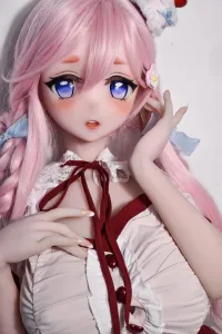 ElsaBabe Doll 148cm Lcup シリコン release-L Pink AHR029 Itsuki Sango-Strawberry-Flavored Breath アニメ美形