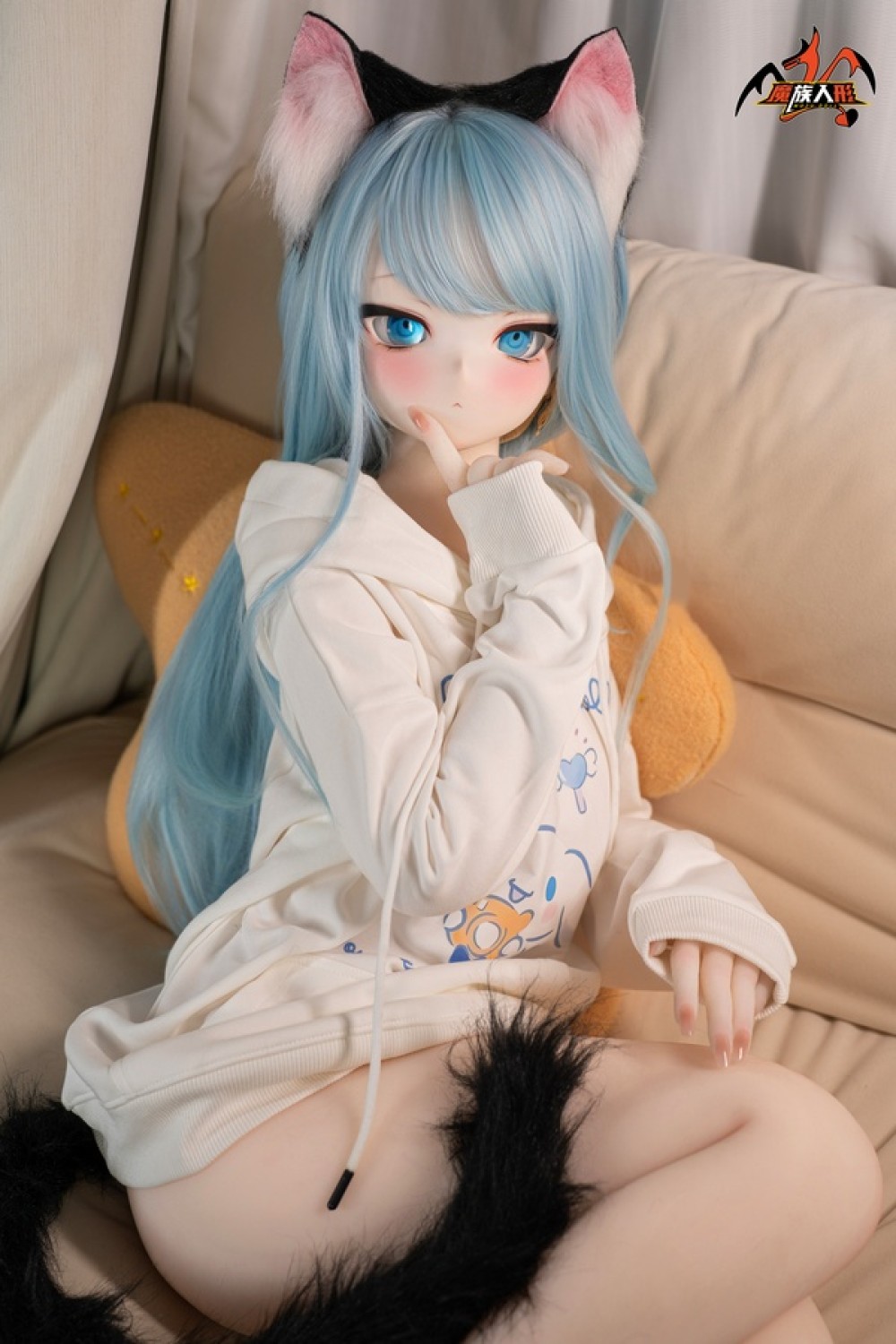 Mozu Doll SSR アニメダッチワイフ 141cm 薄荷（141-Mint) 大胸 PVCヘッド TPEボディー