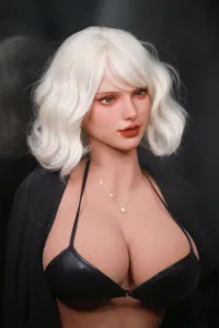 Fire Doll TPE製 お姉さん系 白髪ラブドール 外人 ROSSI 166cm E cup