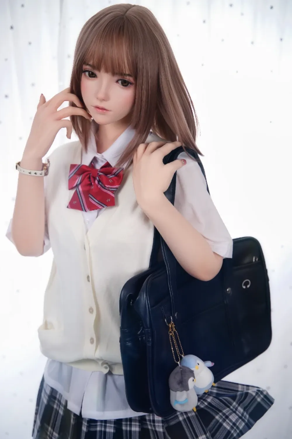 FU Doll シリコンヘッド 萌え系 ショットカットラブドール 元気 璐 150cm Bカップ #J024