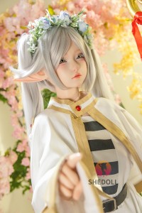 She Doll シリコンヘッド ボディ材質選択可能 エルフラブドールコスプレ 艾琳（Ailin）145cm Gカップ