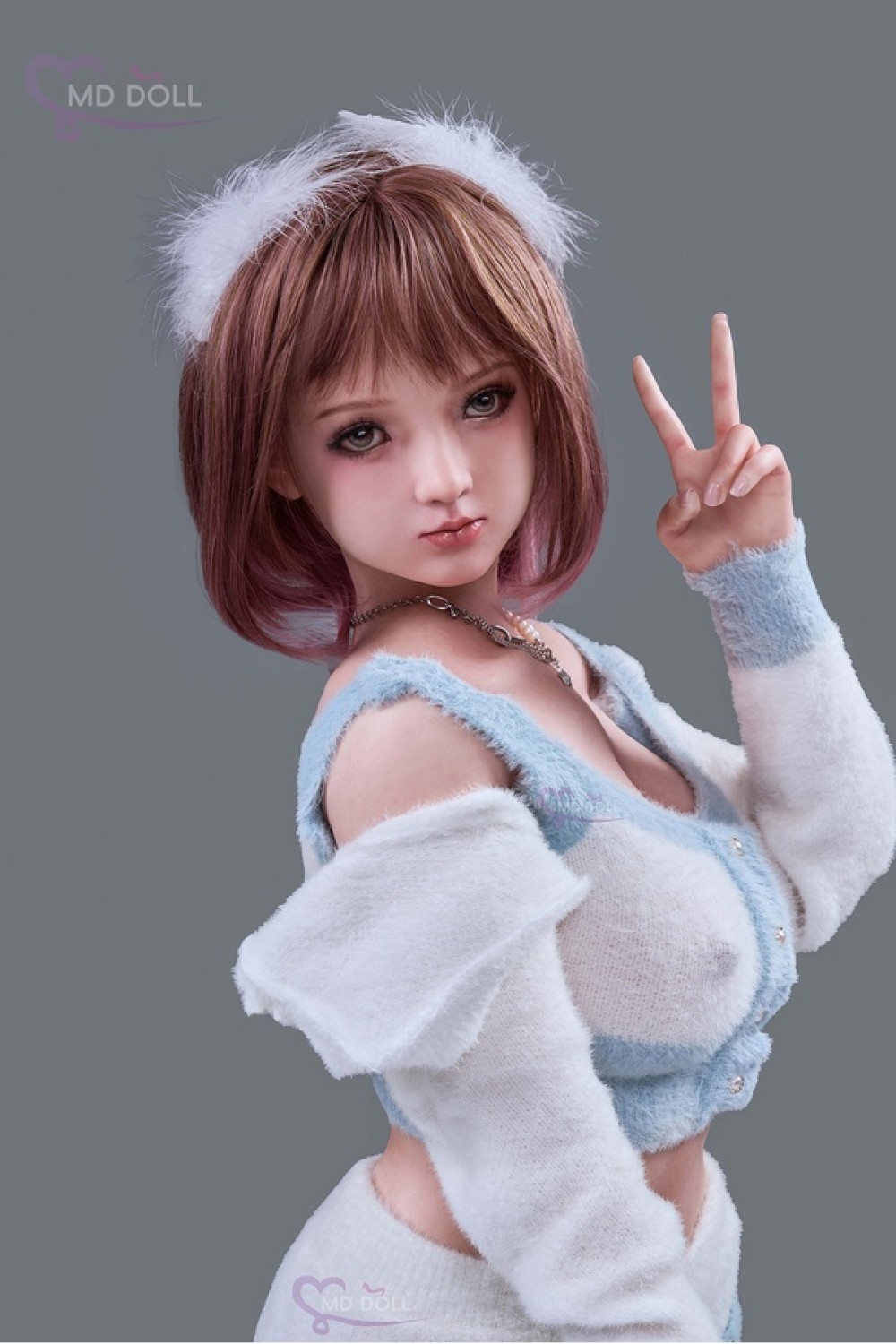 MD Doll 150cm シリコン 150cm medium chest （E cup）+M21（2）（Lily 莉莉）） 可愛い系ラブドール