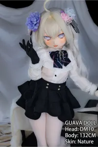 Guava Doll 132cm AAcup PVCヘッド+TPEボディ 132+dm10 等身大リアル系ラブドール