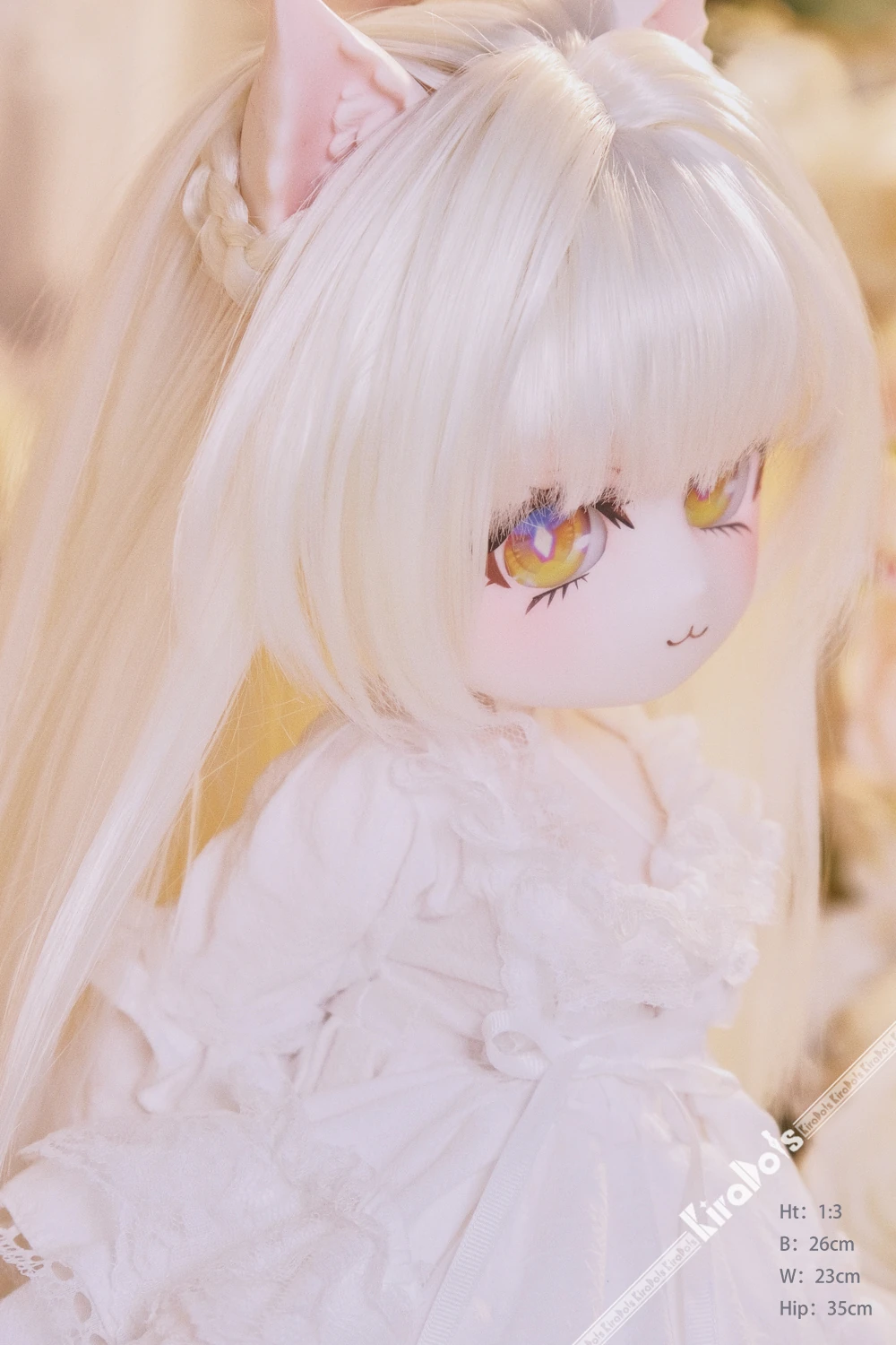Kiradols 50cm AAcup シリコン AW001-＋CAT50 #AW301 アニメ系ラブドール