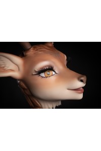 Moonvale Doll 170cm Cerina1 フルシリコン製 鹿斑模様 ケモノラブドール
