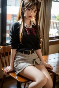 Orange in シリコン製 ツイテールラブドール アイドルっぽい 凪咲 158cm #599 C カップ