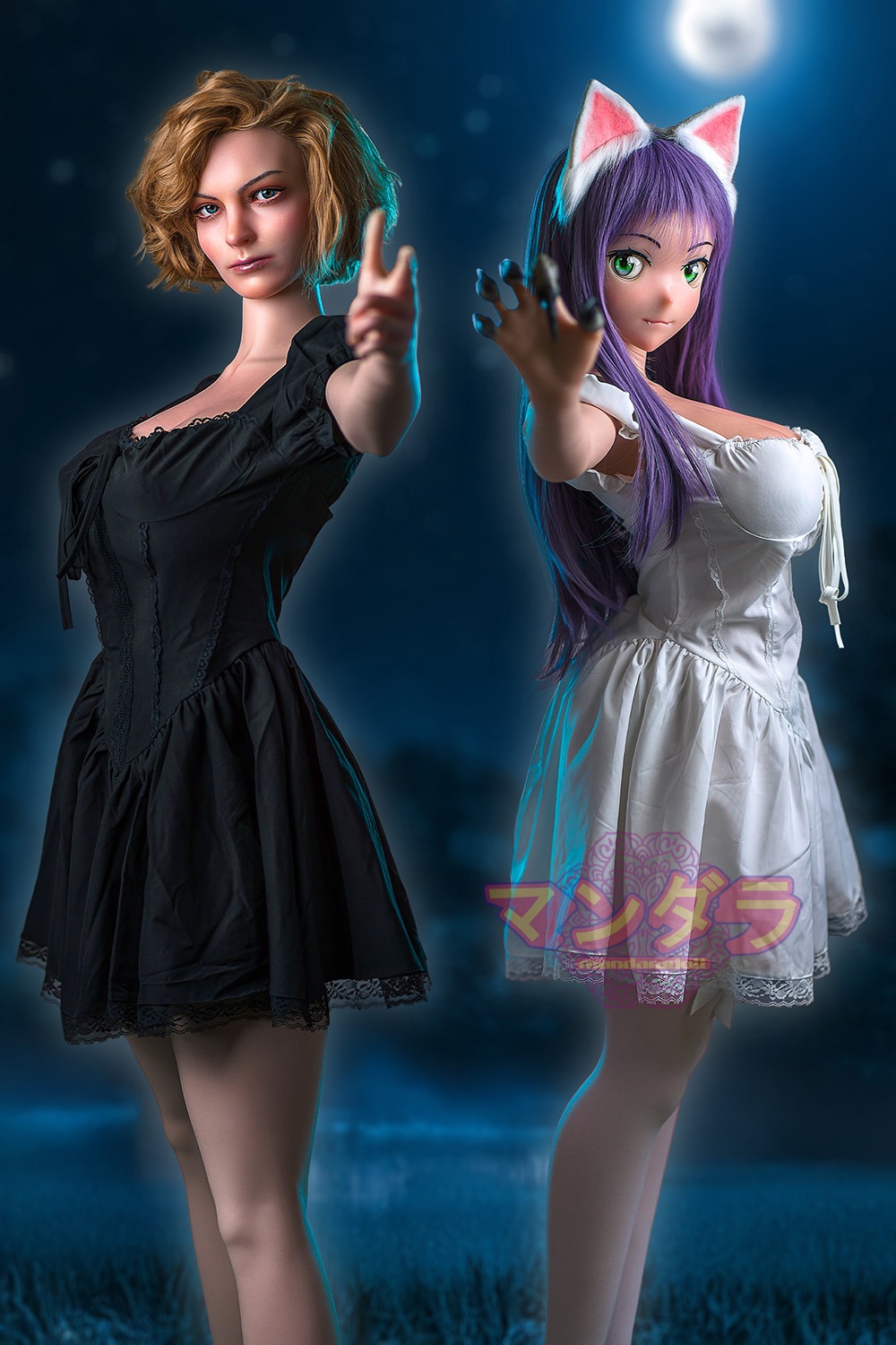 Sankaku Doll Mandara シリーズ Champagne MA#106 153cm Jカップ シリコン製 熟女 ラブドール
