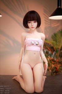 WM Doll 笑顔 TPEラブドール 瑠璃 146cm Bcup 296#