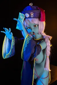 【レビュー&写真付き】Inherit Doll 青い肌 アニメラブドール 変態 ゾンビ Zombie 145cm