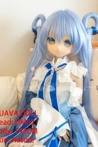 Guava Doll 143cm Bcup PVCヘッド+TPEボディ 143+dm02 貧乳ラブドール