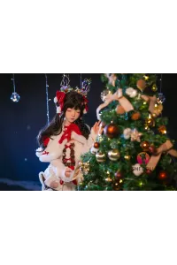 She Doll シリコンヘッド ボディ材質選択可能 クリスマス系 目閉じラブドール 天真爛漫 顎機能追加可 北栀 148cm Dカップ