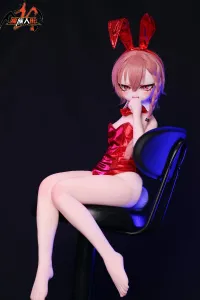 Mozu Doll バニーガール ミニ ラブドール ビニール製ヘッド 尼禄（Neru） 85cm