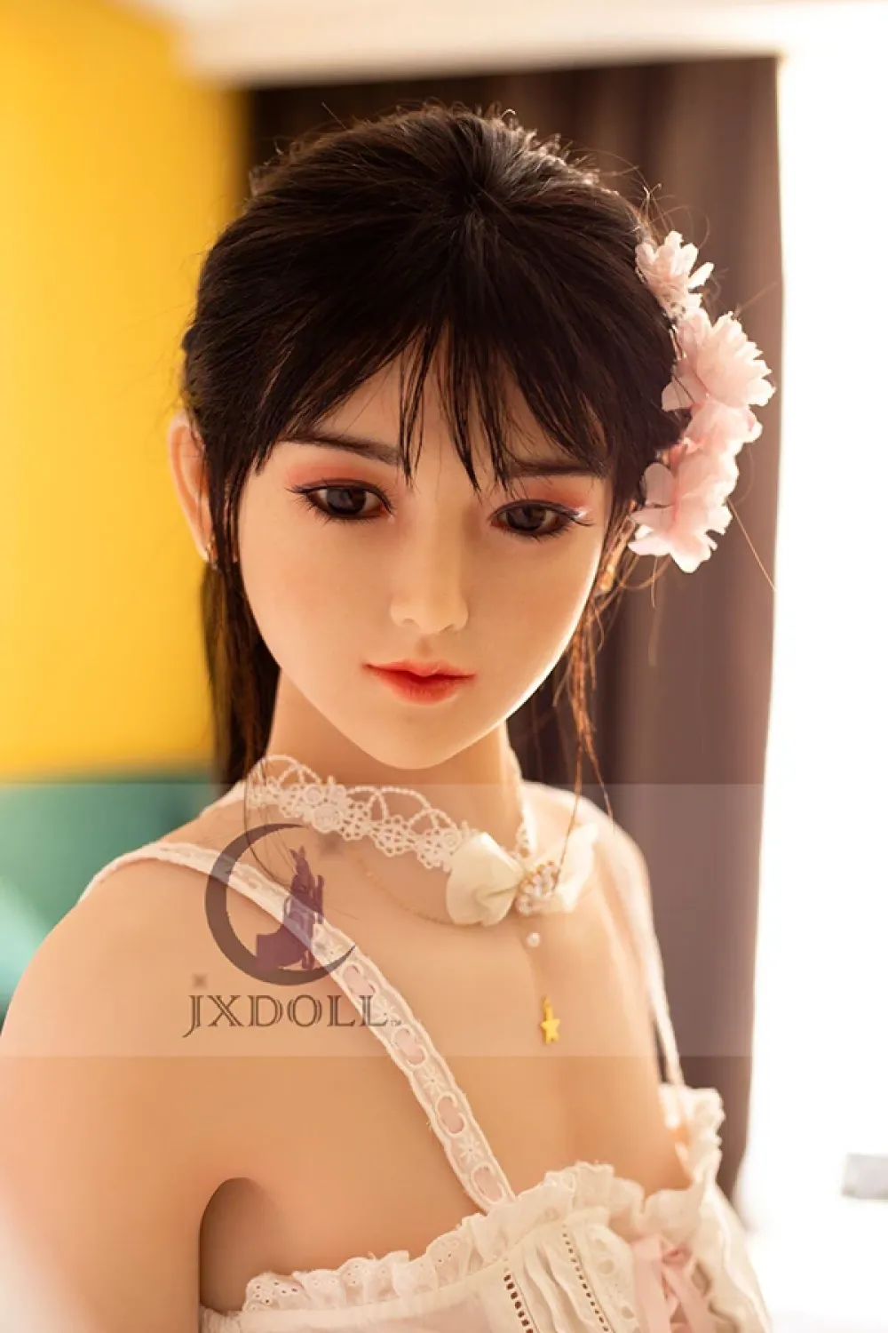 シリコンヘッド 高級ダッチワイフ 清楚系ドールラブドール 莲 160cm