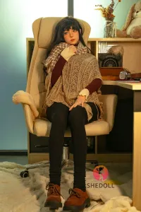 She Doll シリコンヘッド ボディ材質選択可能 お姉さん系 そばかすラブドール 美人 可動式顎が対応可能 顾小雨 170cm E カップ