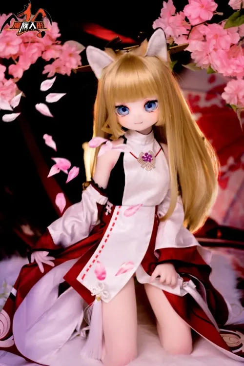Mozu Doll 「写真衣装付き」 二 次元 ラブドール Aカップ きつねちゃん 85cm 1.0