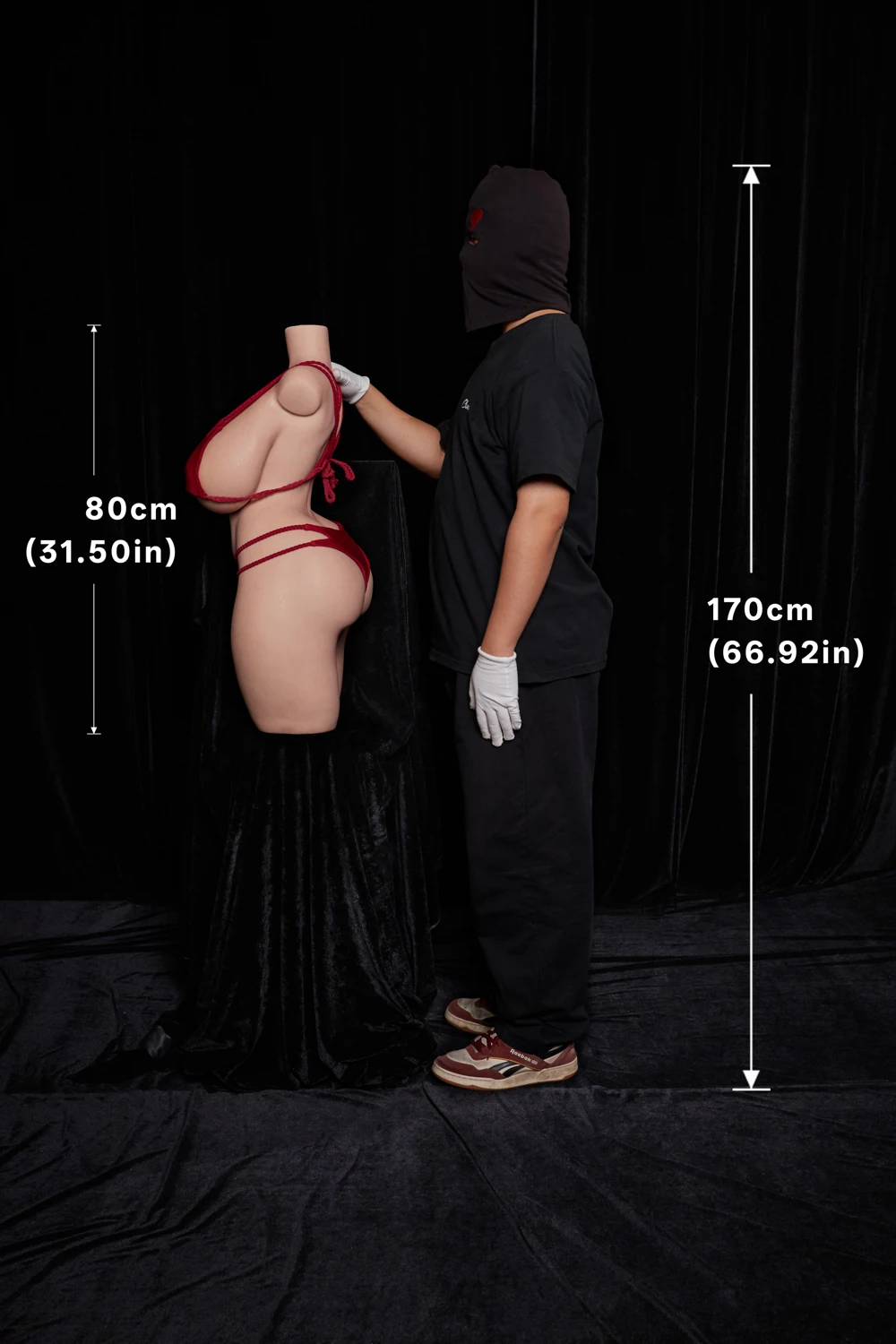 Climax Doll 80cm Jcup シリコン ULW 884# Torso (Nature) 半身ラブドール
