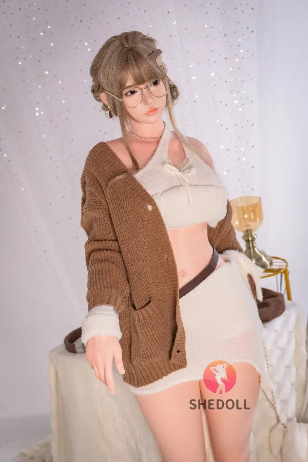 She Doll シリコンヘッド ボディ材質選択可能 清楚系ラブドール アイドルっぽい 可動式顎が対応可能 四月 170cm E カップ