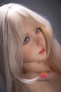 She Doll シリコンヘッド ボディ材質選択可能 妹系 金髪ラブドール 誘惑 顎機能追加可 沅沅 148cm Dカップ