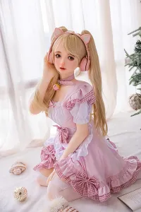 Mese Doll シリコンヘッド+TPE体 金髪 清楚系ドールラブドール 星音 145cm
