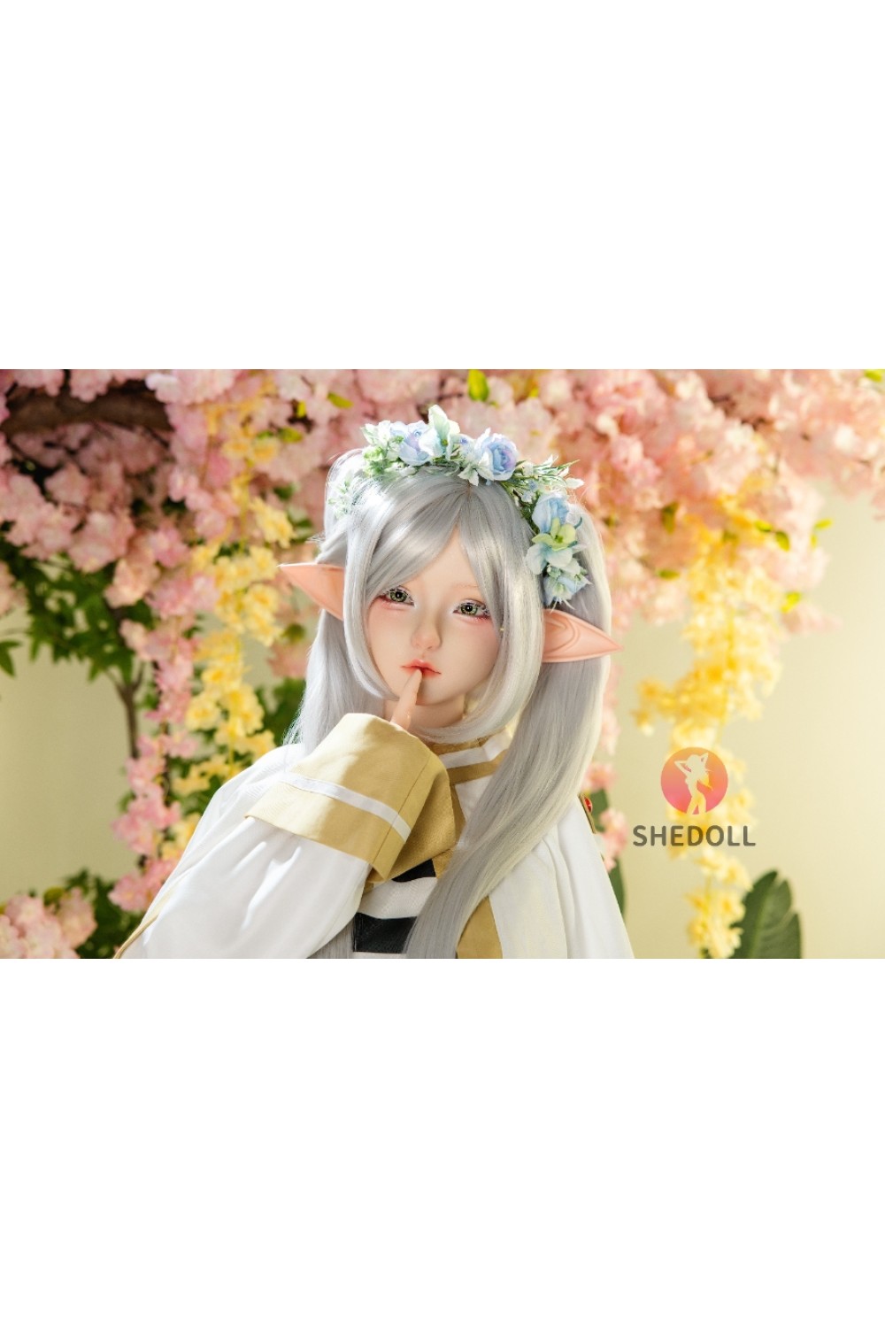 She Doll シリコンヘッド ボディ材質選択可能 エルフラブドールコスプレ 艾琳（Ailin）145cm Gカップ