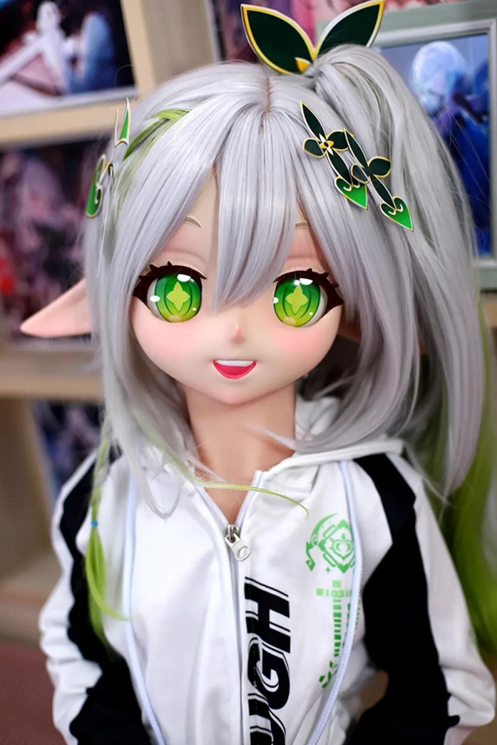 Dimu Doll PVC材質頭部 エルフラブドール アニメ顔 あやな 100cm