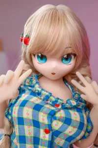 Dimu Doll PVCヘッド＋TPEボディ ワンピースラブドール 天真爛漫 大胸 リリス 88cm