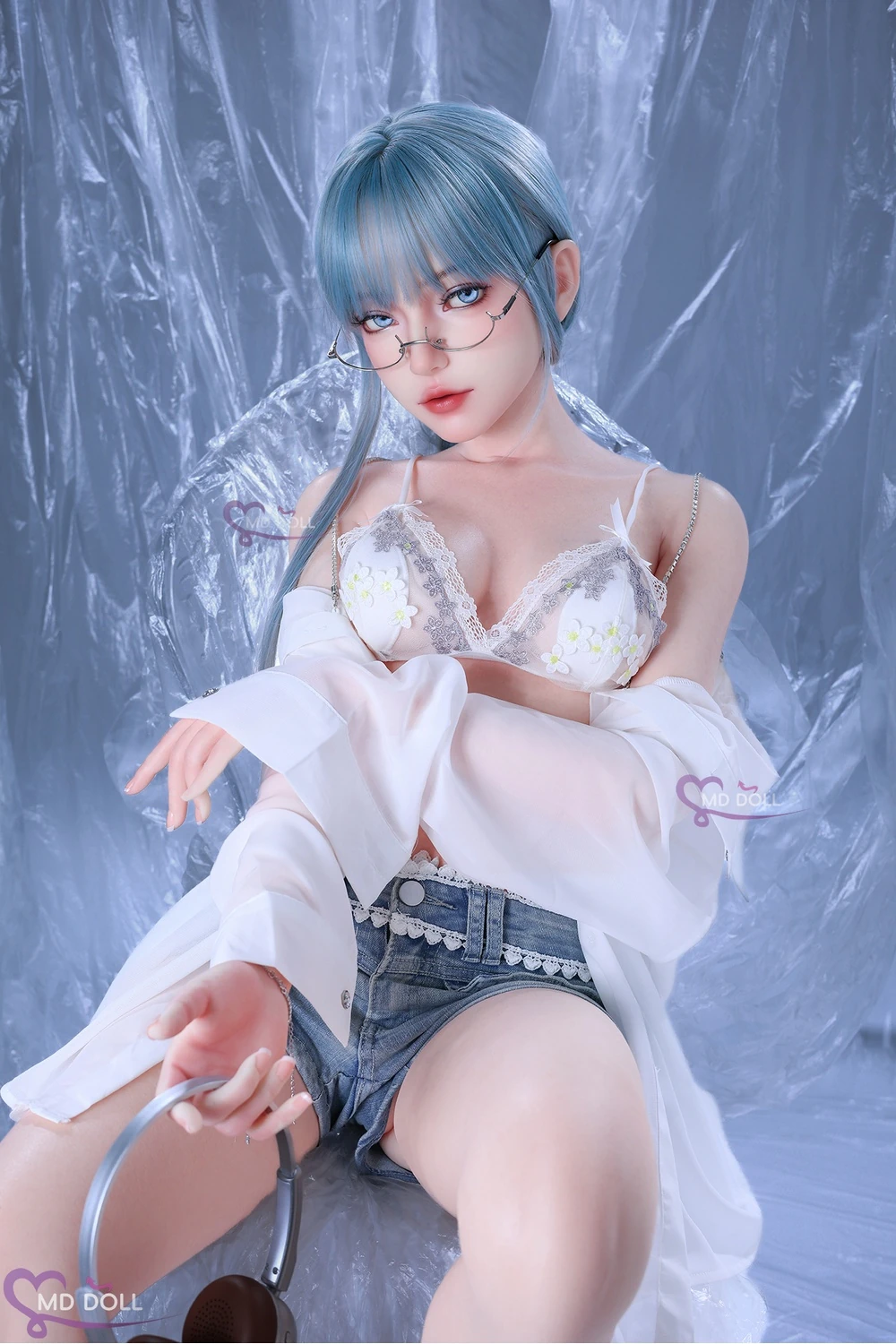 MD Doll 159cm Bcup シリコン M64 (Faye) リアル肌テクスチャ 巨尻ラブドール