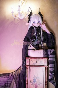 WM DOLL エルフ耳 TPEボデイ PVCヘッド アニメドール 魔界の姫君 玲瓏 159cm Y#009