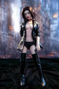 Climax Doll 感度が高いエルフ ラブドール フィギュア シリコン Si60cm M Arwen(Cinnamon)