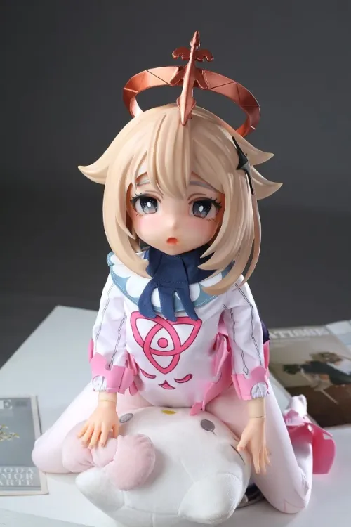 「服付き」Otaku Doll アニメ PVCヘッド+シリコンボディ ヘッド選択可能 ミニ ラブドール パイモン 65cm 3kg