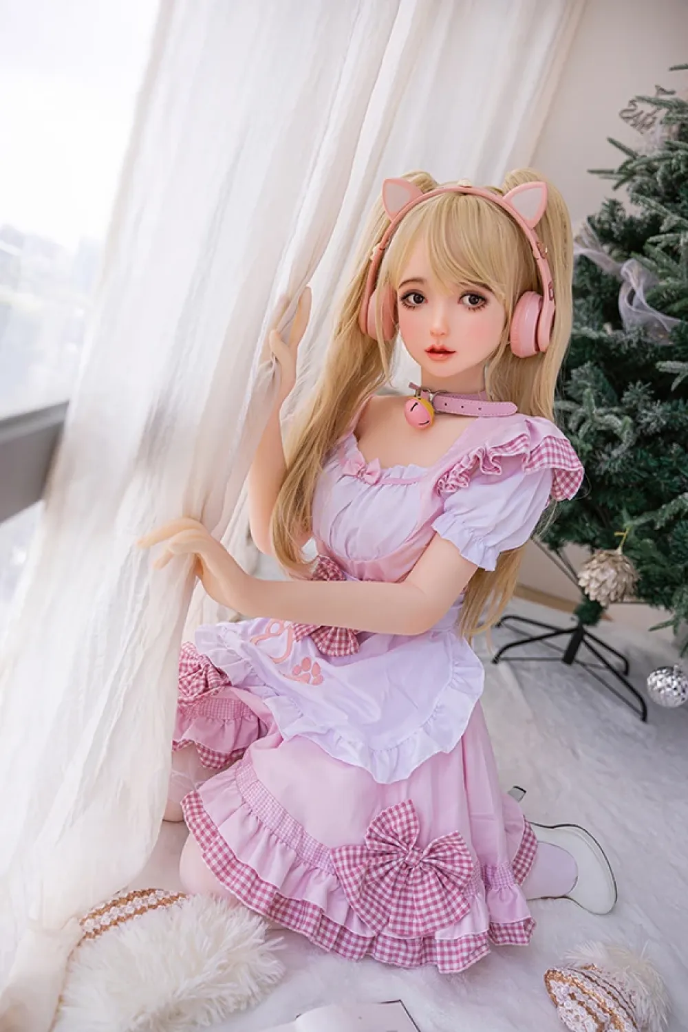 Mese Doll シリコンヘッド+TPE体 金髪 清楚系ドールラブドール 星音 145cm