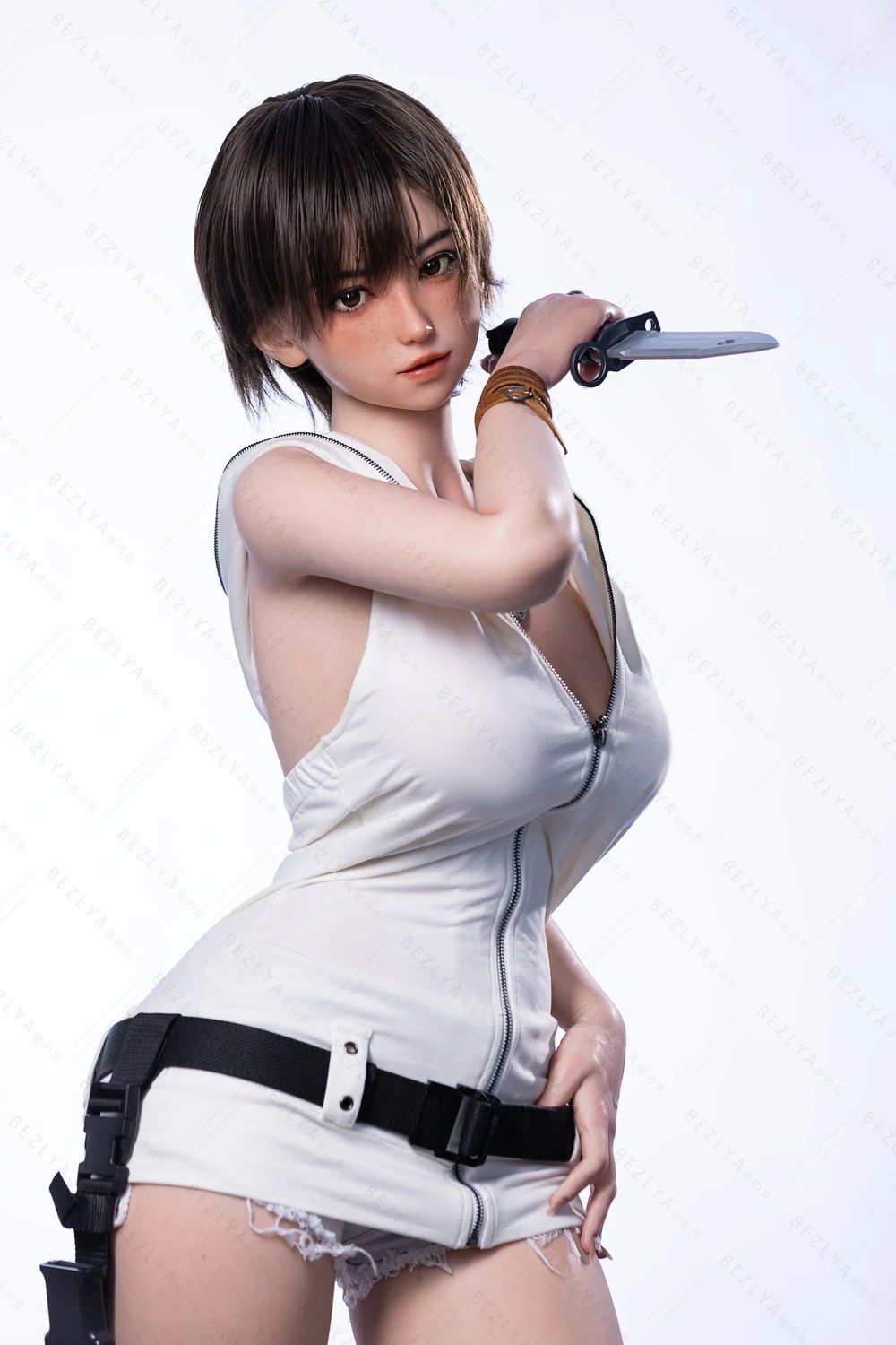 AitiaDoll 155cm Mcup シリコン 梨絵奈3号メイク-极昼-仿生2.2CF 155M 爆乳ラブドール