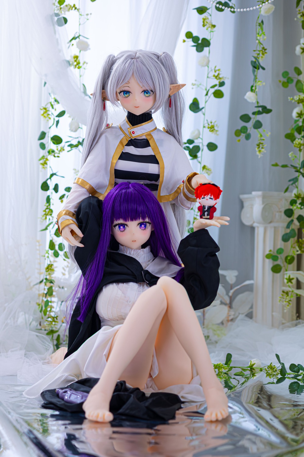 Aotume Doll 155cm Fcup シリコンヘッド+TPE体 菲伦 アニメ系ラブドール