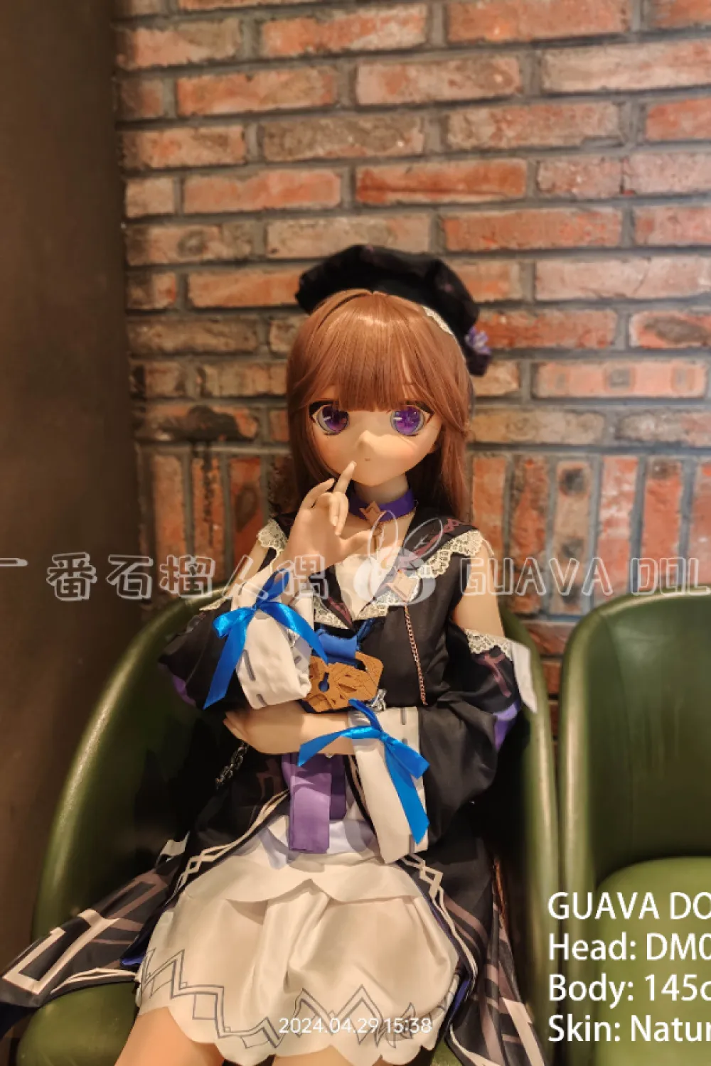 Guava Doll アニメラブドール PVCビニールヘッド DM02 手描きメイク 145cm ももか