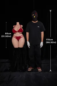 Climax Doll 80cm Jcup シリコン ULW 884# Torso (Nature) 半身ラブドール